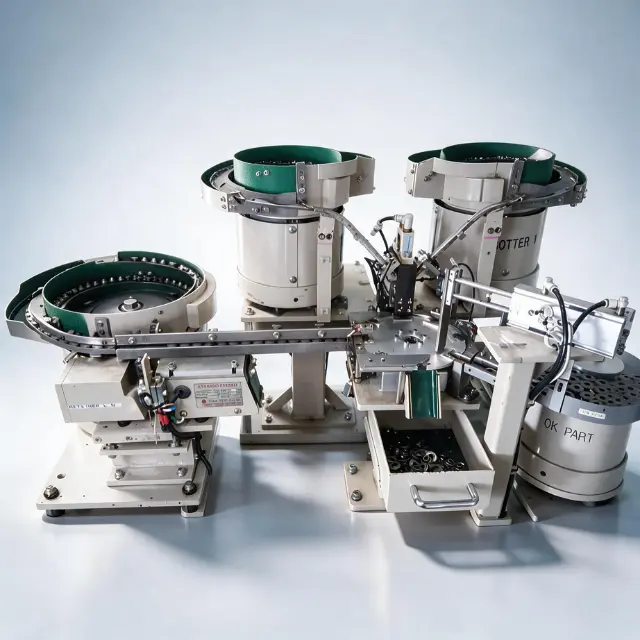 Assembly Machine เครื่องประกอบชิ้นส่วนอัตโนมัติ โดย Pensook Technology