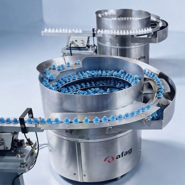 Bowl Feeder เครื่องป้อนและจัดเรียงชิ้นส่วนอัตโนมัติแบบสั่น โดย Pensook Technology