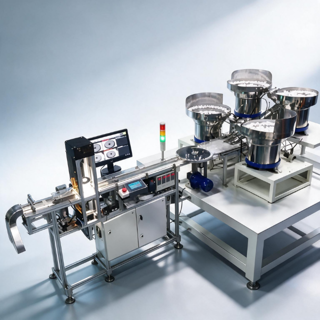 Vision Inspection System ระบบตรวจสอบคุณภาพชิ้นงานด้วยกล้อง โดย Pensook Technology